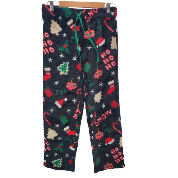 Secret Treasures Other - Secret Treasures Womens Christmas Fleece Pants Sz S Small Multicolor Lounge